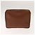 Borsa Clutch BURBERRY in Tela e Pelle 4 pezzi Beige Marrone Nero Auth bs29014 - vista 3