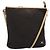 Borsa a spalla Burberry Blue Label in tela nera e argento autentica ti3407 Nero