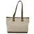 Céline CELINE C Macadam Canvas Tote Bag Khaki Silber Auth BA5408 - Ansicht 3