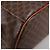 Céline Borsa a Spalla in Tela Macadam CELINE in Pelle PVC Marrone Oro Auth 136201 D'oro - vista 12