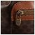 Céline Borsa a Spalla in Tela Macadam CELINE in Pelle PVC Marrone Oro Auth 136201 D'oro - vista 16