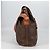 Céline Borsa a Spalla in Tela Macadam CELINE in Pelle PVC Marrone Oro Auth 136201 D'oro - vista 5