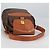 Céline Borsa a Spalla in Tela Macadam CELINE in Pelle PVC Marrone Oro Auth 136201 D'oro - vista 7