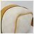Gucci Borsa GG Supreme in PVC bianco e oro 193604 Auth 141249 D'oro - vista 10