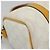 Gucci Borsa GG Supreme in PVC bianco e oro 193604 Auth 141249 D'oro - vista 11