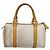 Gucci Borsa GG Supreme in PVC bianco e oro 193604 Auth 141249 D'oro - vista 3