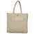 Borsa Tote PRADA Nylon Beige Argento Auth gh666 - vista 2