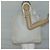 Borsa Tote PRADA Nylon Beige Argento Auth gh666 - vista 22