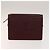 CARTIER Borsa Clutch Must Line in Pelle 5Set Bordeaux Oro Auth 141368 D'oro Bordò - vista 12