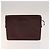 CARTIER Borsa Clutch Must Line in Pelle 5Set Bordeaux Oro Auth 141368 D'oro Bordò - vista 3