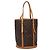 LOUIS VUITTON Borsa a Spalla Monogram Bucket GM M42236 LV Auth gh725 Monogramma