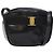 Borsa a Spalla Vala in Pelle Nera e Oro Auth BA5416 di Salvatore Ferragamo Nero D'oro