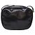 Borsa a Spalla Vala in Pelle Nera e Oro Auth BA5416 di Salvatore Ferragamo Nero D'oro - vista 3