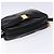 Borsa a Spalla Vala in Pelle Nera e Oro Auth BA5416 di Salvatore Ferragamo Nero D'oro - vista 6