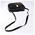 Borsa a Spalla Vala in Pelle Nera e Oro Auth BA5416 di Salvatore Ferragamo Nero D'oro - vista 7