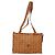 Borsa a Spalla MCM Logogram Vicetos PVC Marrone Oro Auth gh521 D'oro