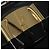 Borsa a Mano Salvatore Ferragamo Vala Smalto 2 vie Nero Oro Auth bs28916 - vista 16