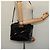 Borsa a Mano Salvatore Ferragamo Vala Smalto 2 vie Nero Oro Auth bs28916 - vista 23