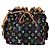 Noe LOUIS VUITTON Monogramm Multicolor Petit Noé Tasche Schwarz M42230 Auth 135262V - Ansicht 13