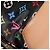 Noe LOUIS VUITTON Monogramm Multicolor Petit Noé Tasche Schwarz M42230 Auth 135262V - Ansicht 9
