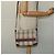 Burberry Borsa a Spalla Nova Check in Tela Beige Oro Auth BA5440 D'oro - vista 21
