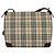 Burberry Borsa a Spalla Nova Check in Tela Beige Oro Auth BA5440 D'oro - vista 3