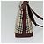 Burberry Borsa a Spalla Nova Check in Tela Beige Oro Auth BA5440 D'oro - vista 4