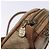 Céline Borsa a Spalla in Tela Macadam CELINE PVC Beige Oro Auth gh675 D'oro - vista 15