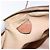 Céline Borsa a Spalla in Tela Macadam CELINE PVC Beige Oro Auth gh675 D'oro - vista 16