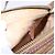 Céline Borsa a Spalla in Tela Macadam CELINE PVC Beige Oro Auth gh675 D'oro - vista 17