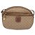 Céline Borsa a Spalla in Tela Macadam CELINE PVC Beige Oro Auth gh675 D'oro - vista 2