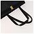 Borsa Tote in Pelle Salvatore Ferragamo 2Set Nera Auth gh736 Nero - vista 5