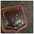 Céline Borsa a Spalla in Tela Macadam CELINE in Pelle PVC Marrone Oro Auth gh672 D'oro - vista 15