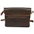 Céline Borsa a Spalla in Tela Macadam CELINE in Pelle PVC Marrone Oro Auth gh672 D'oro - vista 3