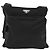 Borsa a Spalla PRADA in Nylon Nero Argento Autentica ki5954 - vista 2