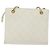 CHANEL Matelasse Chain Shoulder Bag Caviar Skin White Gold CC Auth gh580 Golden - view 3