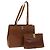 Borsa a Spalla Salvatore Ferragamo Vala in Pelle 2Set Marrone Auth am8995