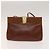 Borsa a Spalla Salvatore Ferragamo Vala in Pelle 2Set Marrone Auth am8995 - vista 10