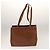 Borsa a Spalla Salvatore Ferragamo Vala in Pelle 2Set Marrone Auth am8995 - vista 3