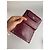 Céline Vintage Celine Triomphe Monogram Suede Leather Wallet Burgundy Purple - view 4