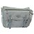 PRADA Schultertasche aus Nylon Hellblau Silber Authentisch ki5926