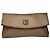 Triomphe Céline Clutch in Pelle Monogramma Celine Paris Vintage Beige Marrone