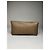 Triomphe Céline Clutch in Pelle Monogramma Celine Paris Vintage Beige Marrone - vista 15