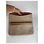Triomphe Céline Clutch in Pelle Monogramma Celine Paris Vintage Beige Marrone - vista 6