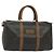 Borsa Boston in tela a nido d'ape PVC nera e oro Auth 135192 Christian Dior Nero D'oro