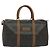 Borsa Boston in tela a nido d'ape PVC nera e oro Auth 135192 Christian Dior Nero D'oro - vista 2