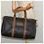 Borsa Boston in tela a nido d'ape PVC nera e oro Auth 135192 Christian Dior Nero D'oro - vista 20