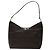 Borsa a Spalla GUCCI in Nylon Marrone Argento 001 3017 Auth 135184 - vista 2