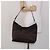 Borsa a Spalla GUCCI in Nylon Marrone Argento 001 3017 Auth 135184 - vista 23