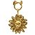 Chanel Collana con Pendente Medaglione Sole Leone Oro Gold hardware